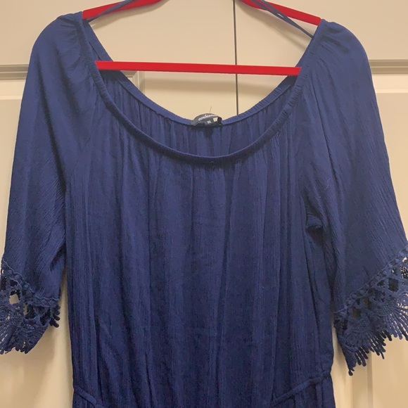 Ambiance Blue Romper Size 1XL - Picture 2 of 12